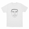 Chud The Builder Angry Man Sketch Unisex T Shirt White