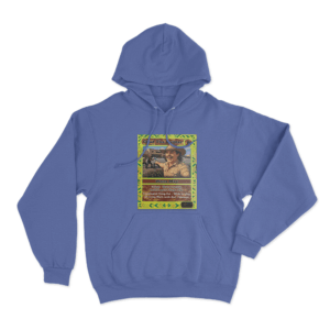 Chud The Builder Card Unisex Hoodie Blue