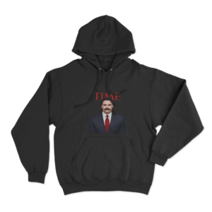 Time Man Of The Year Unisex Hoodie Black