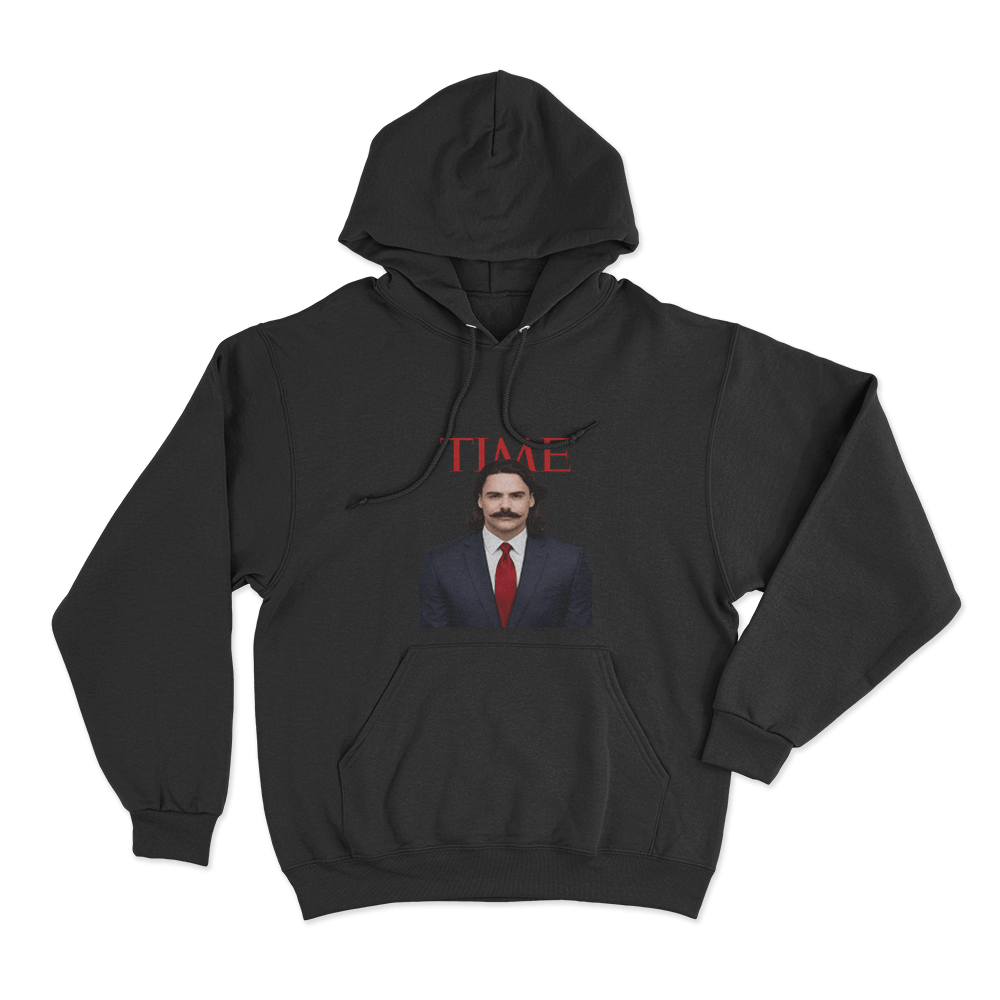 Time Man Of The Year Unisex Hoodie Black Time Man Of The Year Unisex Hoodie Black