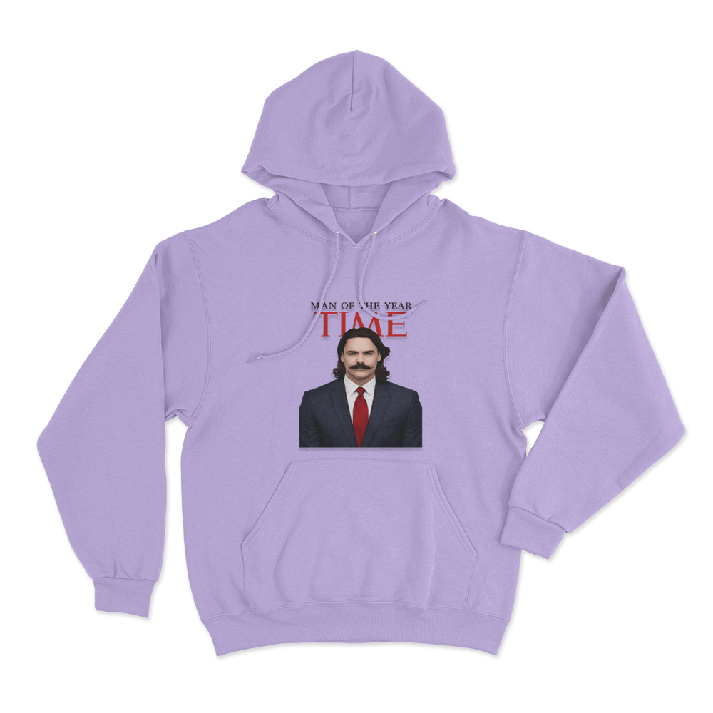 Time Man Of The Year Unisex Hoodie Purple Time Man Of The Year Unisex Hoodie Purple